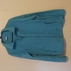 Columbia, XL, blue fleece jacket